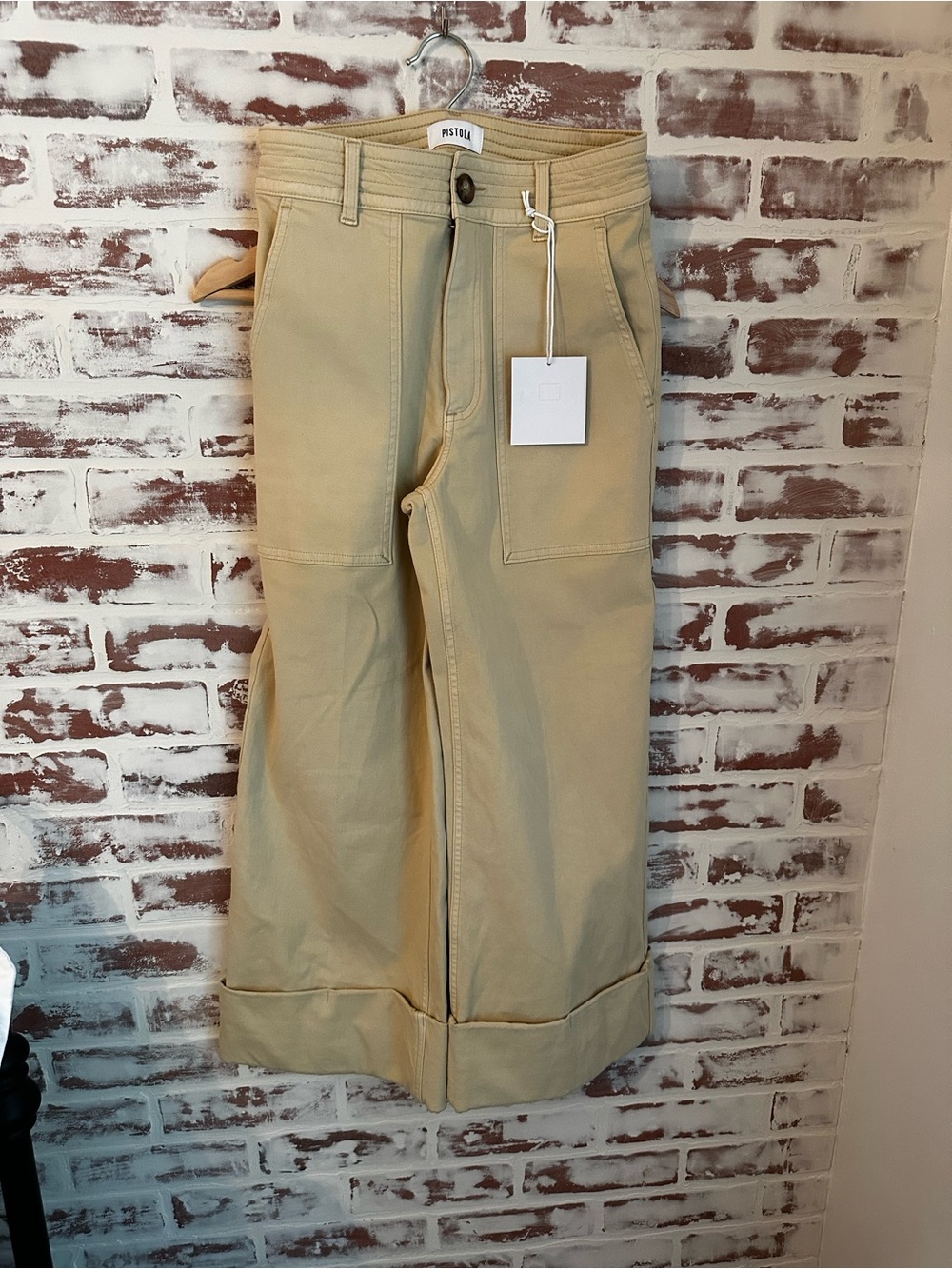 pistola Sandstone High-Waist Casual Pants